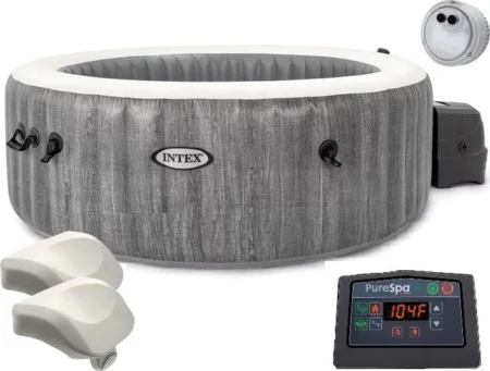 Basen jacuzzi 216x165x71cm Spa Greywdood Deluxe Intex