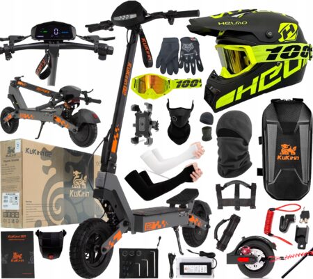 KuKirin G2 Składany 1200W 48V 15Ah 45KM/H 55KM 10"
