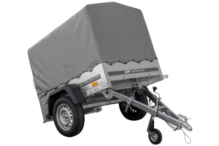 Przyczepka jednoosiowa 150x106 UNITRAILER GARDEN 150 KIPP ze stelażem H-800