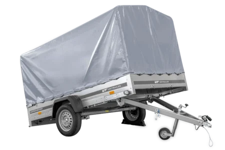 Przyczepka jednoosiowa 264x150 UNITRAILER GARDEN 265 KIPP ze stelażem H-1100