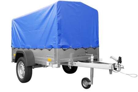 Przyczepka lekka 200x125 UNITRAILER GARDEN 201 KIPP ze stelażem H-800