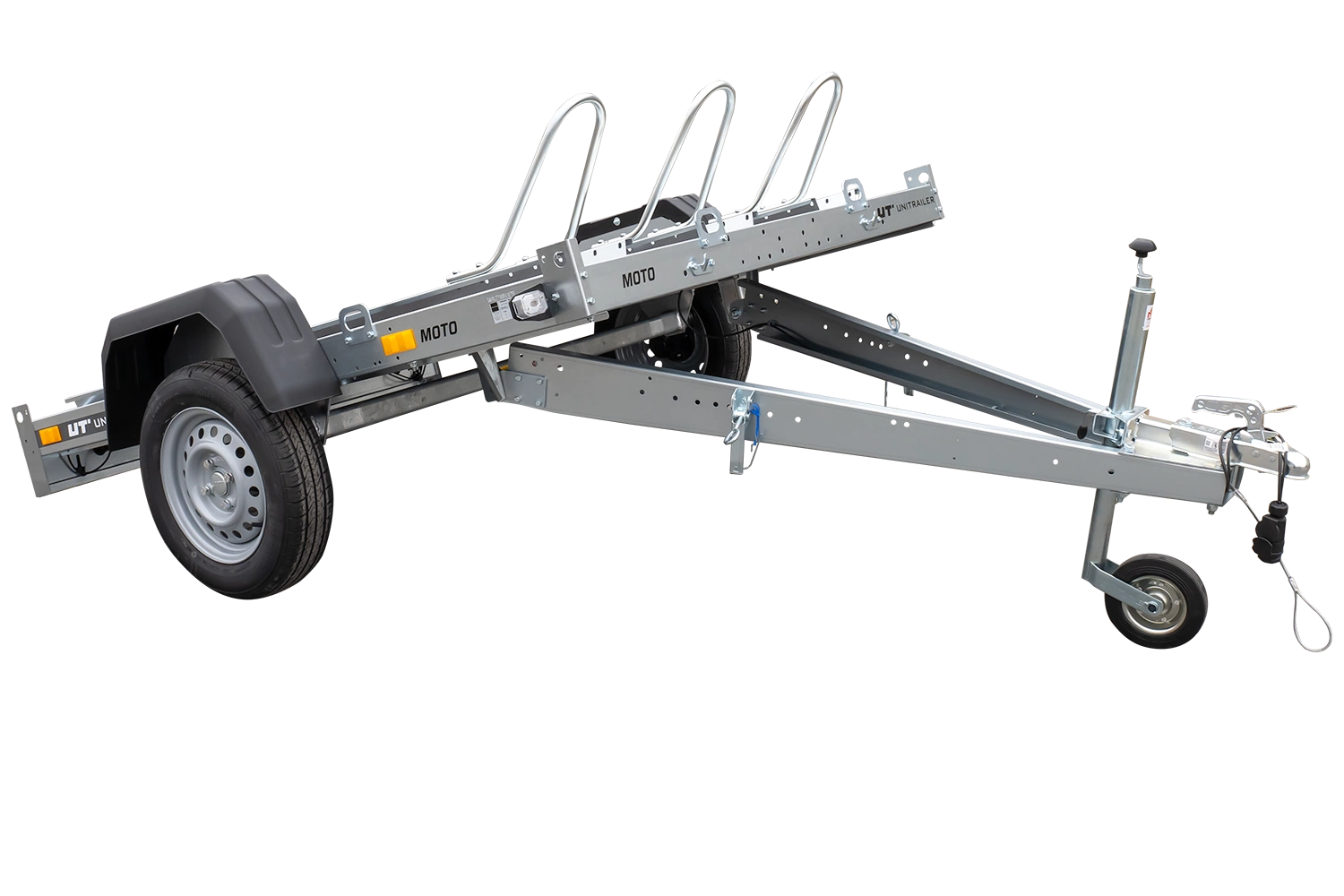 Przyczepka motocyklowa 220x155 UNITRAILER MOTO 3 DMC 750 kg