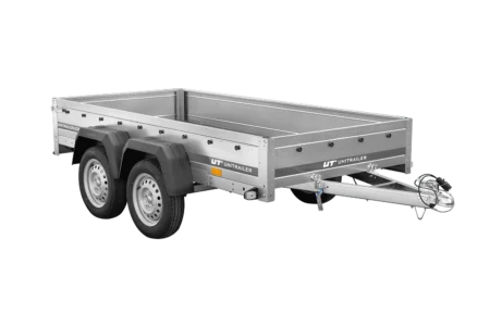 Przyczepka dwuosiowa 264x125 UNITRAILER GARDEN 264/2 KIPP