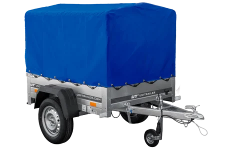 Przyczepka lekka 150x106 UNITRAILER GARDEN 150 KIPP ze stelażem H-800