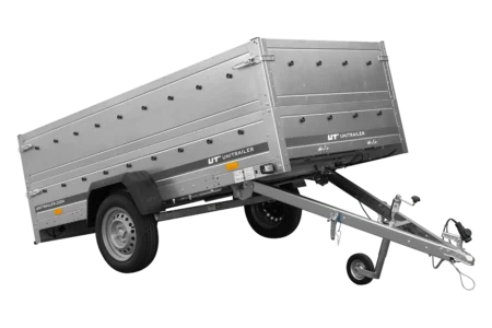 Przyczepka lekka 264x125 UNITRAILER GARDEN 264 KIPP z burtami BIS